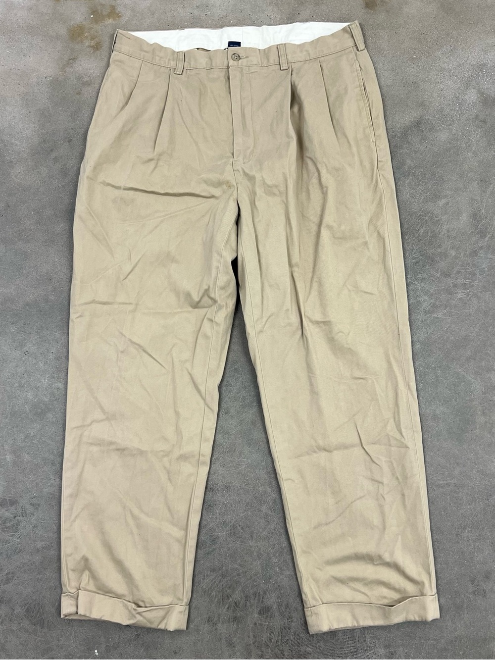 Polo by Ralph Lauren Pleated Chinos in Khaki 38x30